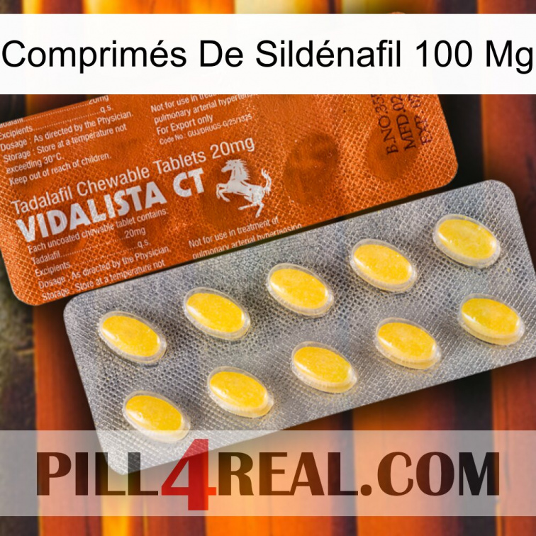 Comprimés De Sildénafil 100 Mg 42